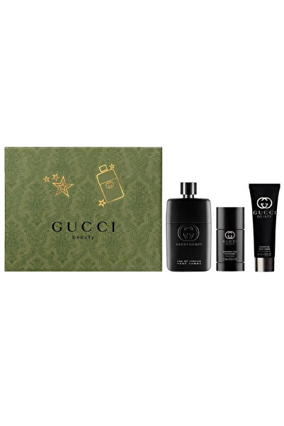 Gucci Guilty Pour Homme Set Eau De Parfum 90ml + Deo Stick 75ml + Sg 50ml
