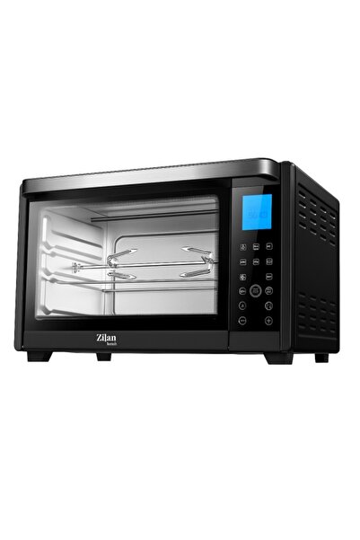 Zilan ZLN-1031 DARAN 2 Electric Oven, 28 L, 1600W, 100–230°C, 60 min Timer, Ventilation, Black