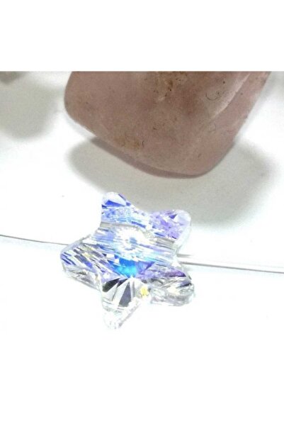 Produse.Top Colier Choker Dama cu Fir Elastic Transparent si Cristal Stea Reflexii Multicolore COL080