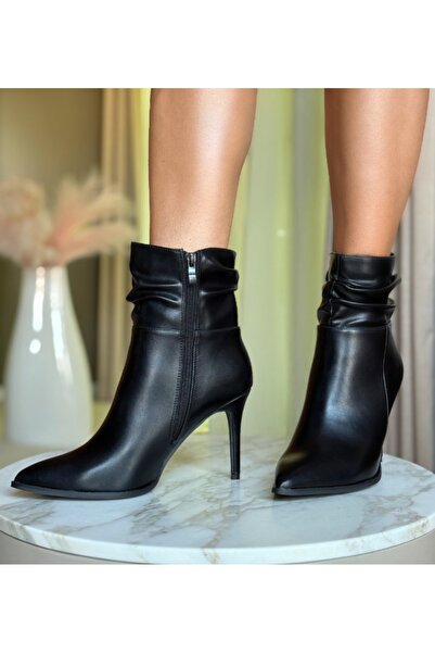 BENOTTİ Ghete Ving negre pentru femei, talpă la gleznă, 2