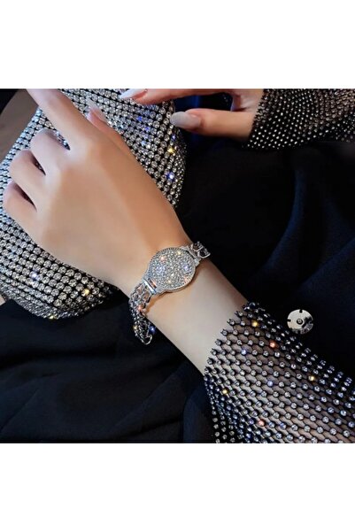 Produse.Top Bratara Dama Eleganta Luxury Argintie cu strasuri BRD013