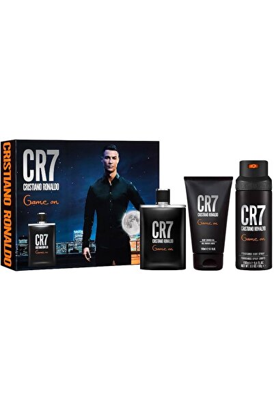 CRISTIANO RONALDO Cr7 Game On For Men Set Eau De Toilette 100ml + Sg 150ml + ...