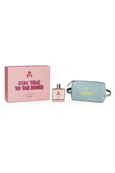 SCALPERS Kids Girl For Women Set Eau De Toilette 100ml + Toiletry Bag