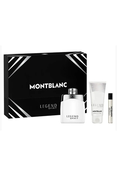 Mont Blanc Legend Spirit For Men Set Eau De Toilette 100ml + Eau De Toilette ...