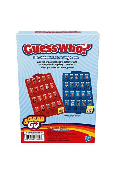 Hasbro Guess Who? Grab and Go Travel Game