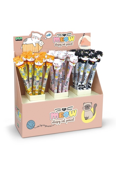 Lebez Creion grafic Pisica somnoroasa, 3 modele, copii varsta 3 ani+,6 ani+,8...