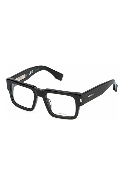 Police VPLP18 0700 52 Black Eyeglass Frames