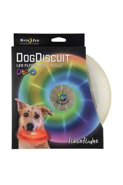 Nite Ize Pet Flashlight Dog Discuit-DISCO