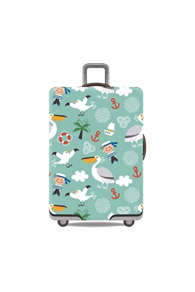 Huse Trolere Husa protectie troler "Baby Sailor", Verde, marimea M