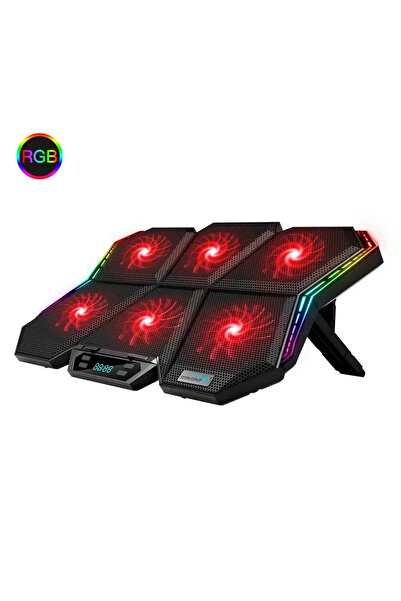 Genel Markalar Omniax Coolcold LED K40 RGB Gaming Notebook Soğutucu Stand– Al...