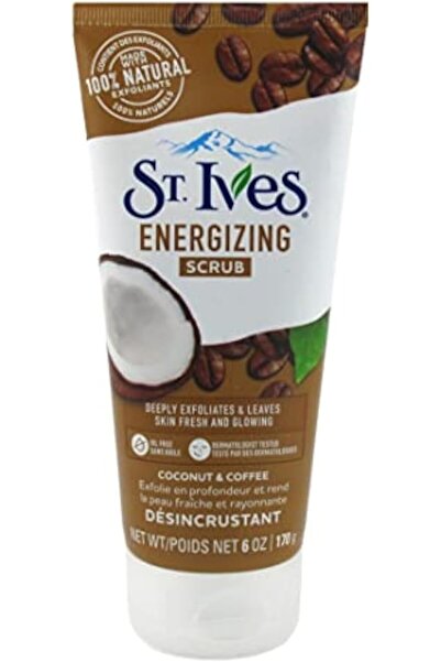 St. Ives Coconut & Coffee Energizing Scrub 6 Ounce