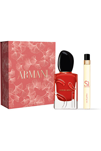 Giorgio Armani Si Passione For Women Set Eau De Parfum 50ml + Eau De Parfum 10ml Travel Spray