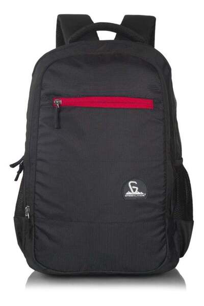 gnl حقيبة ظهر Urban Zipster – سعة 20 لترًا، لون أسود، مزودة بجيب مبطن للكمبيو...