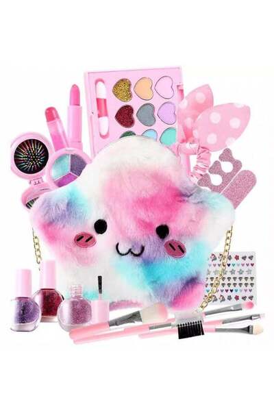 Generic Girl Makeup Toy Set – Princess Pretend Play Portable Makeup Bag & Acc...