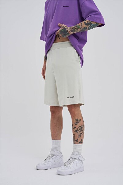 Machinist Men's Basic Oversized Shorts Space Gray