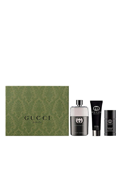 Gucci Guilty Pour Homme Set Eau De Toilette 90ml + Deo Stick 75ml + Sg 50ml