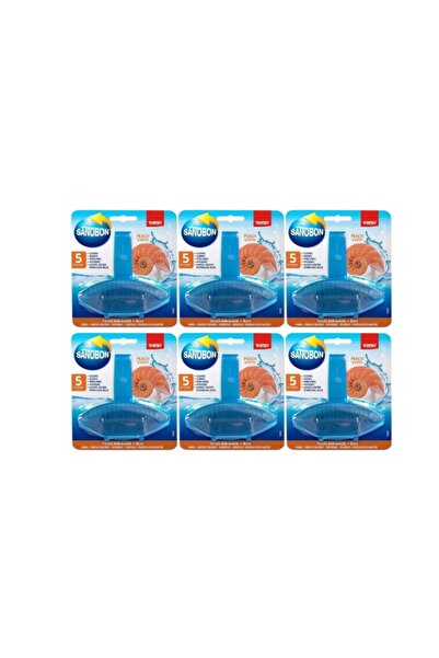Sano Set of 6 x Toilet Air Freshener 55G Peach