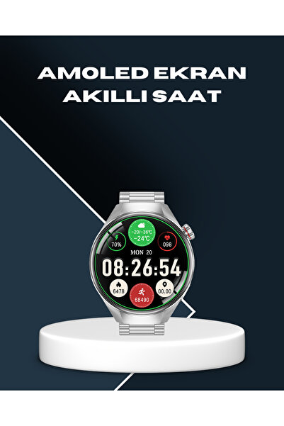 Akıllı Saat Bluetooth Görüşme Destekli – Spor Sağlık ve Bildirim Özellikli - TEOLSA2268-5