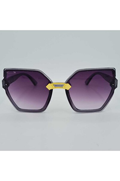 Produse.Top Ochelari de soare Dama Casual cu rama asimetrica neagra + Toc si laveta GRATIS OSD029