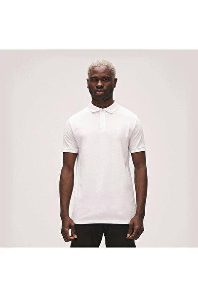 Bad Bear Stark Polo Neck Men's T-Shirt - Off-White