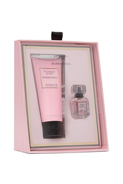 Victoria's Secret Bombshell For Women Set Eau De Parfum 7.5ml + Fine Fragrance Lotion 100ml