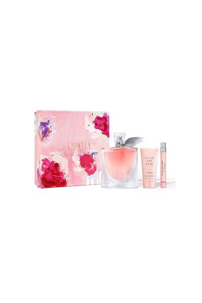 Lancome La Vie Est Belle For Women Set Eau De Parfum 100ml Refillable + Eau De Parfum 10ml + Bl 50ml