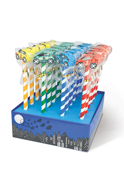 Lebez Creion grafic Masina cu radiera, 4 modele (24 buc/display), copii varst...