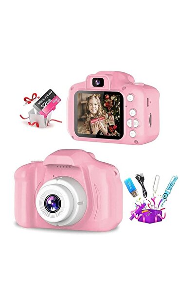 Generic Upgrade Kids Toy Digital Camera with 32GB Memory Card and Card Reader