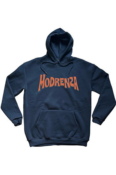 Baskılı Kapüşonlu Sweatshirt