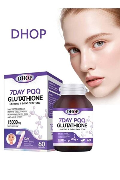 DHOP جلوتاثيون PQQ لمدة 7 أيام - تفتيح فعال للبشرة - البقع الداكنة