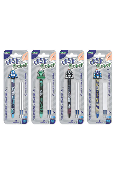 Lebez Set pix care se sterge cu snap si 2 rezerve, Upsy Robot (blister), copi...