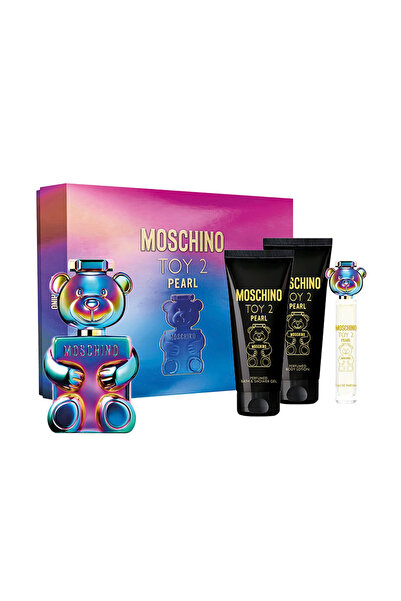 Moschino Toy 2 Pearl For Unisex Set Eau De Parfum 100ml + Eau De Parfum 10ml + Sg 100ml + Bl 100ml