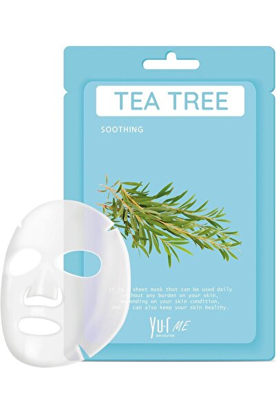 Yu.R Skin Solution Yu.R Me Tea Tree Face Mask - Nourishing, Antibacterial, Calming, 1 Count