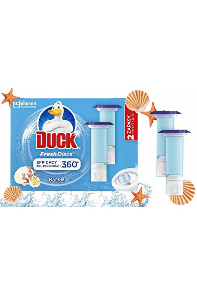DUCK Discuri de proaspatare Fresh Marine - set 2 bucati, 72ml (2 x 36ml), gel...