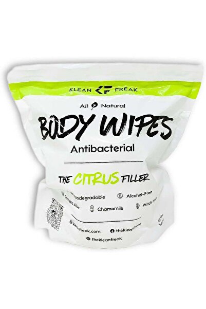 Klean Freak مناديل مبللة للجسم - عبوة حمضيات
