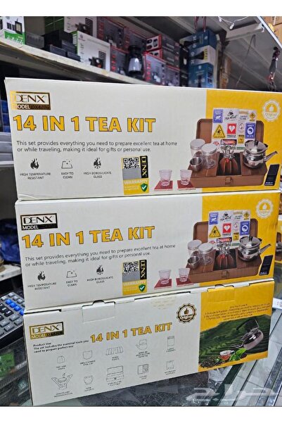 Denx Original 14-in-1 Portable Tea Set (Model DX4206)