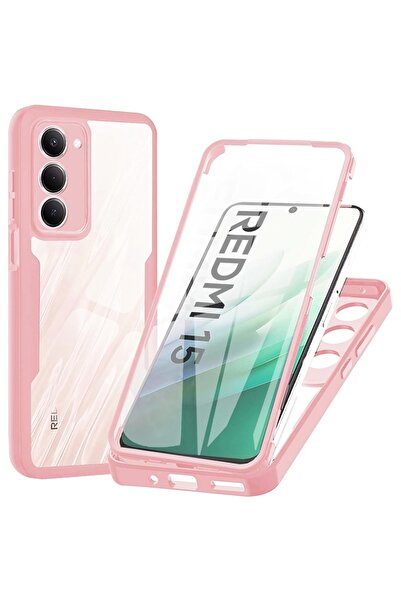 SKYDDAR INNOVATION Husă + Folie pentru Xiaomi Redmi 15 5G 4G, [Pachet 360°] C...