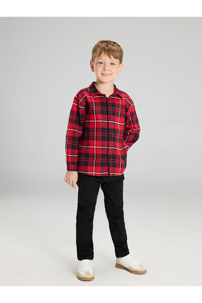 LC Waikiki Trousers in Gabardine for Boys with Belt
