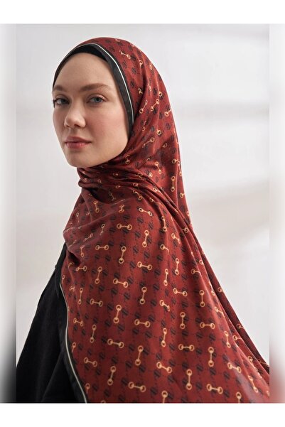 ARMANDA İTHAL VUAL MONOGRAM DESEN ŞAL