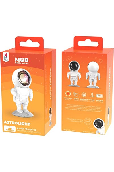 Mob أسترولايت - جهاز عرض غروب الشمس البرتقالي