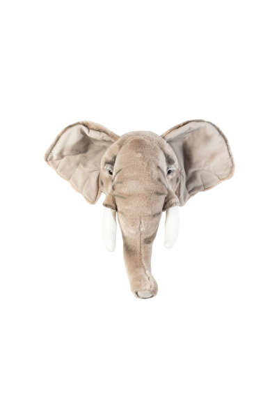wild&soft Wild & Soft Elephant Head Decoration - George
