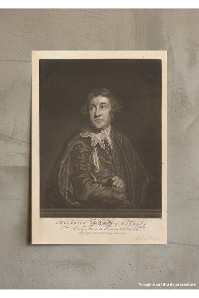VreauPoster Poster A4 David Garrick Kitely, Gravură Finlayson, Tablou Teatru ...