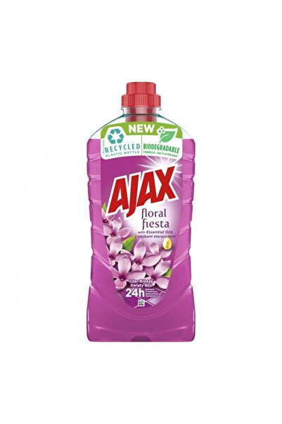 Ajax Pack of 3 X Lilac Flooring Solution 1000ml