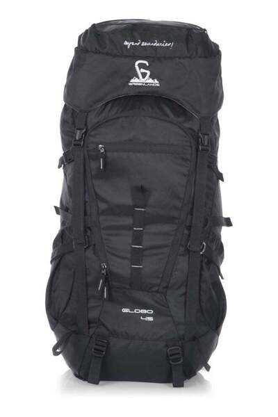 GREENLANDS GNL Globo 45 L All-Terrain Rucksack - Black Ripstop Nylon