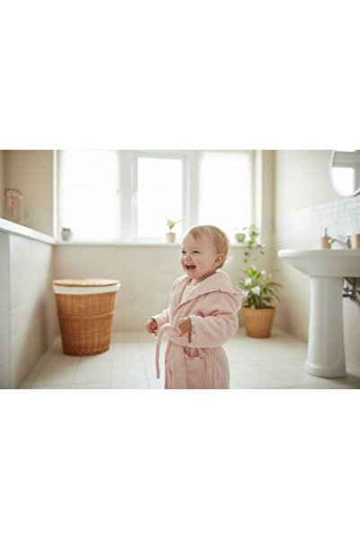 NikAr Home Hooded Girl's Bathrobe Cotton