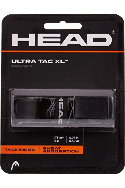 Head Ultra Tac XL Overwrap Squash Racket Grip - Black
