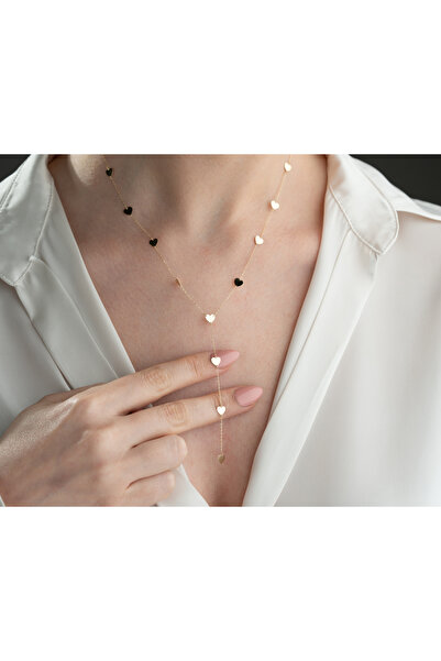 ADOR ALTIN SALLANTILI KALP KOLYE