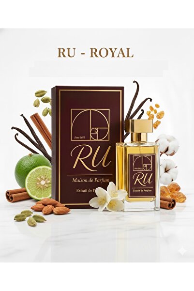Ru Maison de Parfum ​RU Royal Erkek Parfümü Kalıcı Extrait de Parfum Luxury N...