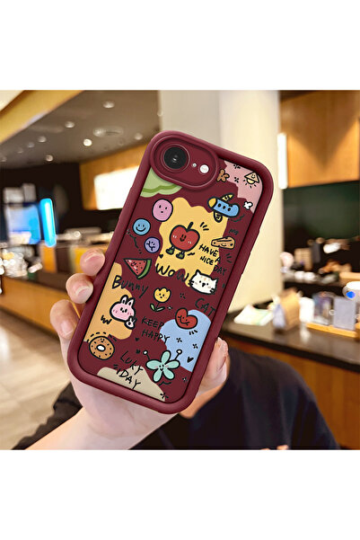 Hontinga حافظة هاتف من السيليكون الناعم مضادة للسقوط بأنماط لطيفة متوافقة مع ...