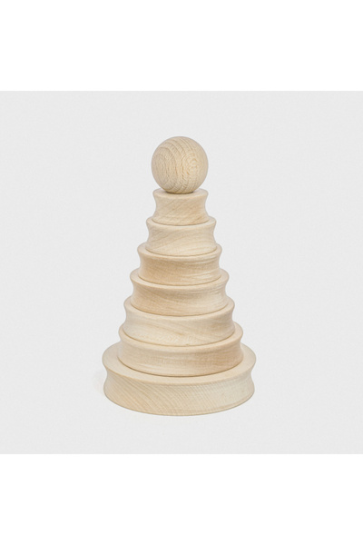 Tarnawa Wooden Stacking Tower - Round
